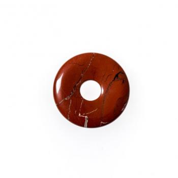 Roter Jaspis Donut 30 mm