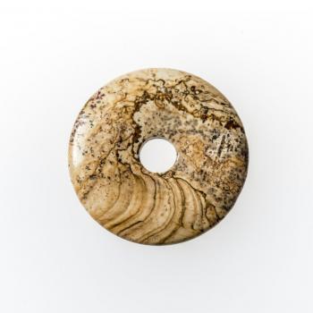 Landschaftsjaspis Donut 30 mm