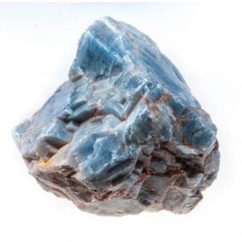 Blauer Calcit Rohstein - Musterbild