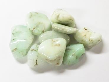 Chrysopras Trommelsteine