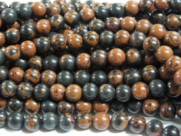 Mahagoni Obsidian Kettenstrang