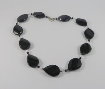 Onyx /Bergkristall Kette