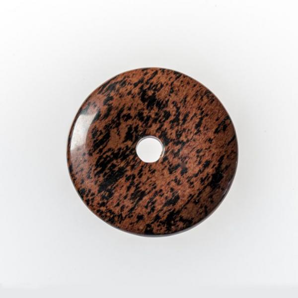 Mahagoni Obsidian Donut 35 mm