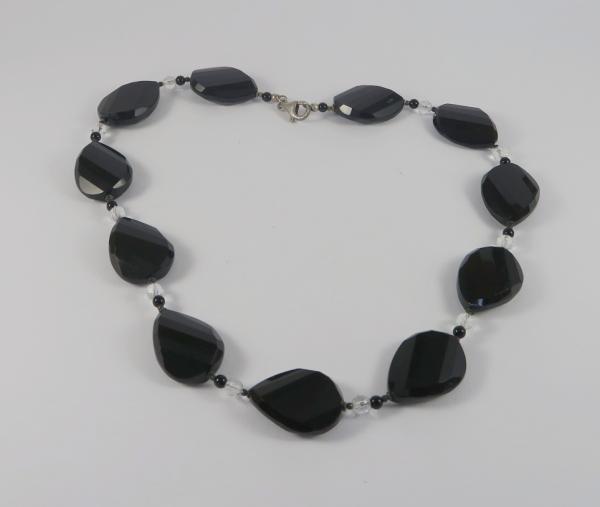 Onyx /Bergkristall Kette