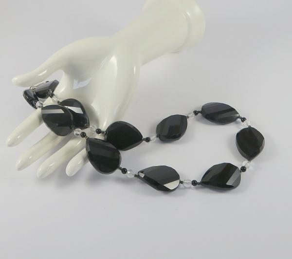 Onyx /Bergkristall Kette
